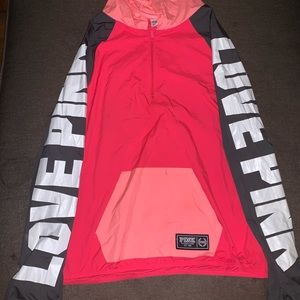 Pink windbreaker